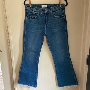 Zara Cropped Flare Jean
